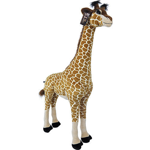 Boony Natural Decoration giraffe pluche staand, 125 cm
