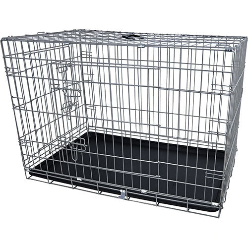 Hondenbench - draadkooi - taupekleur - 2 deuren - verschillende maten