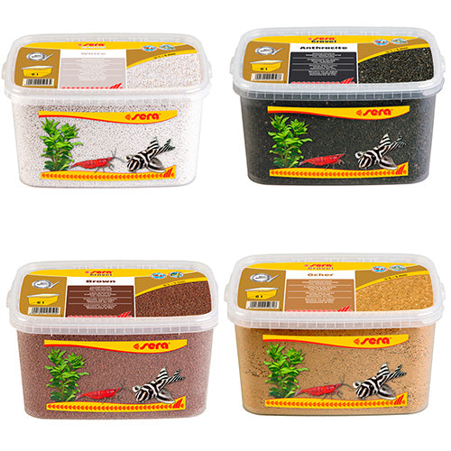 sera Natural gravel grind in verschillende kleuren