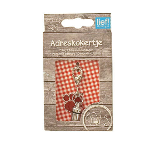 lief! Adreskokertje Met Rood Pootje