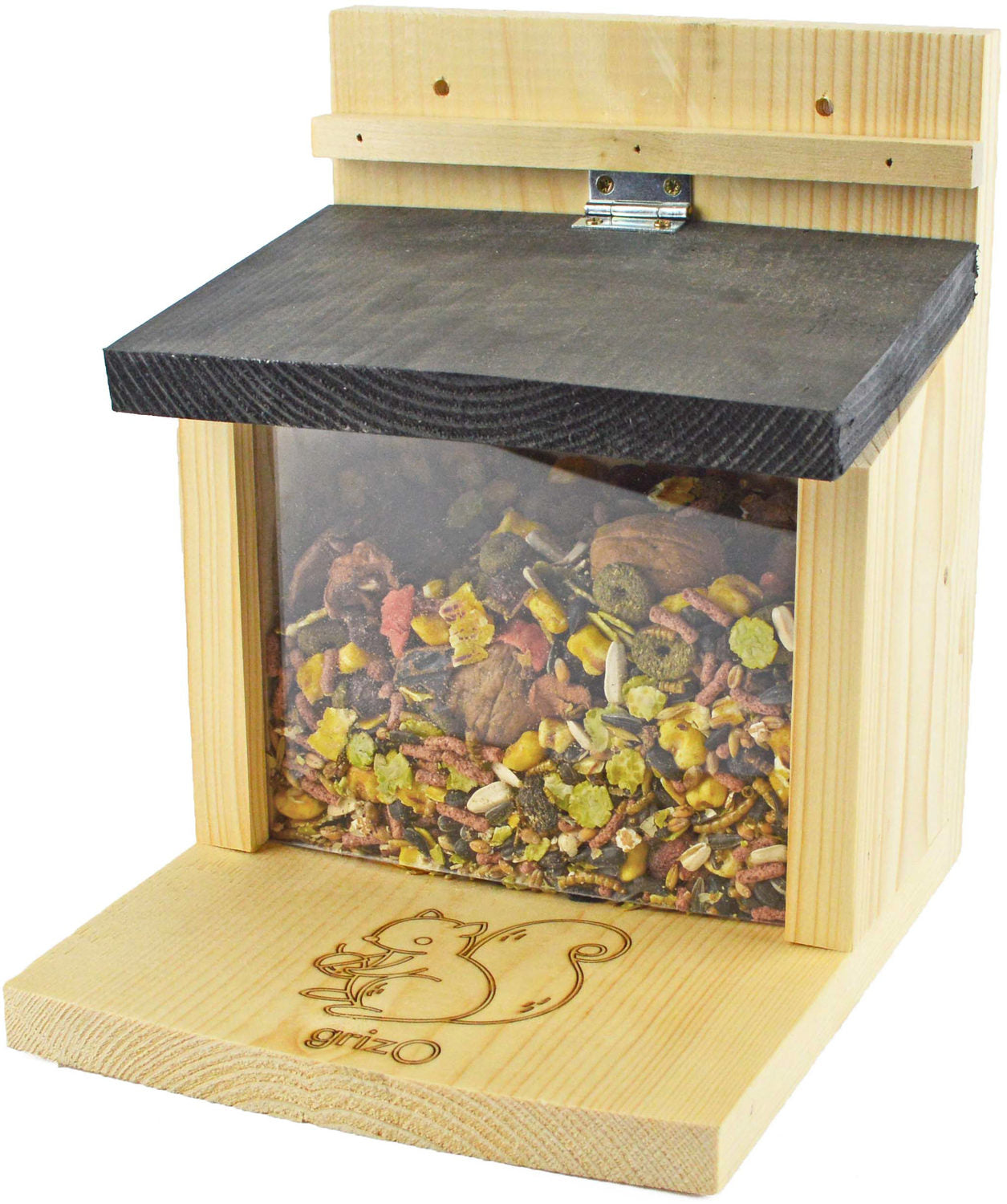 Voederhuis nova voor eekhoorns 19 x 21 x 24 cm