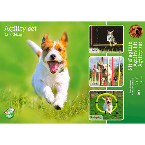 Agility-Set 6x Stok 1x Springring und 1x Agility-Horde