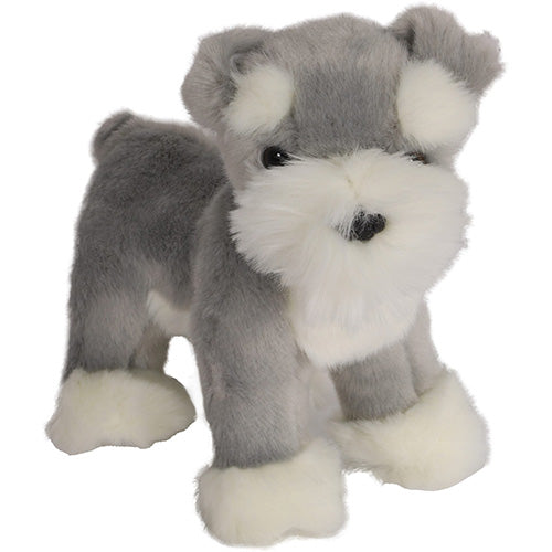 Boony Natural Decoration Pluche Schnauzer Peper en Zout - Verkrijgbaar in 3 varianten