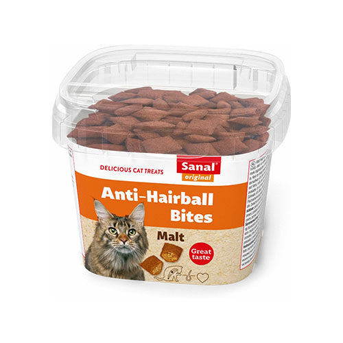 Sanal Cat Hairball Bites Cup 75 gram