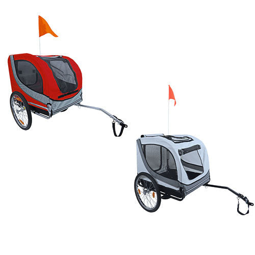 Boony Fietskar runner 2 rood - grijs tot 45 kg