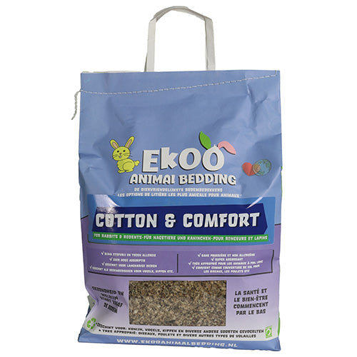 Ekoo Animal Bedding Cotton & Comfort Bodembedekking - 30 Liter