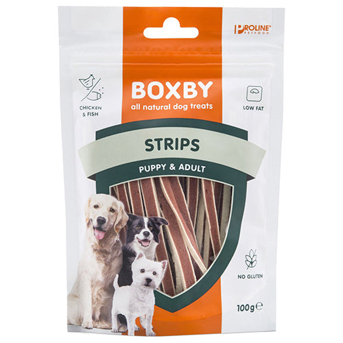 Proline Boxby Strips - Hondensnack - 1 zakje - 100 gram