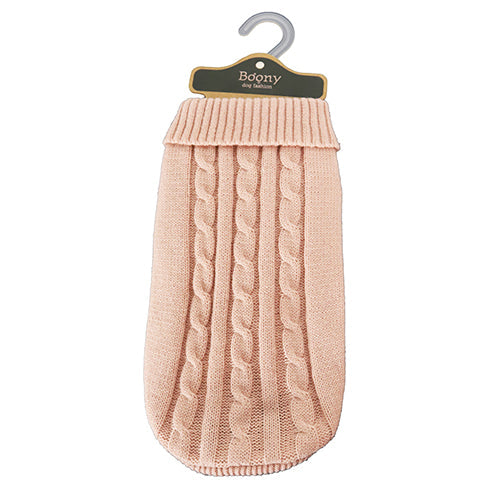 Boony hondentrui kabelmotief roze