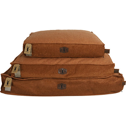 Boony est1941 ligkussen orthopedisch roestbruin