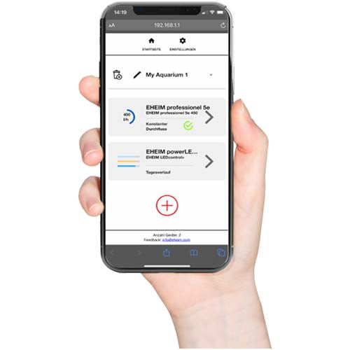 Eheim professional 3e 450 buitenfilter zonder filtermassa