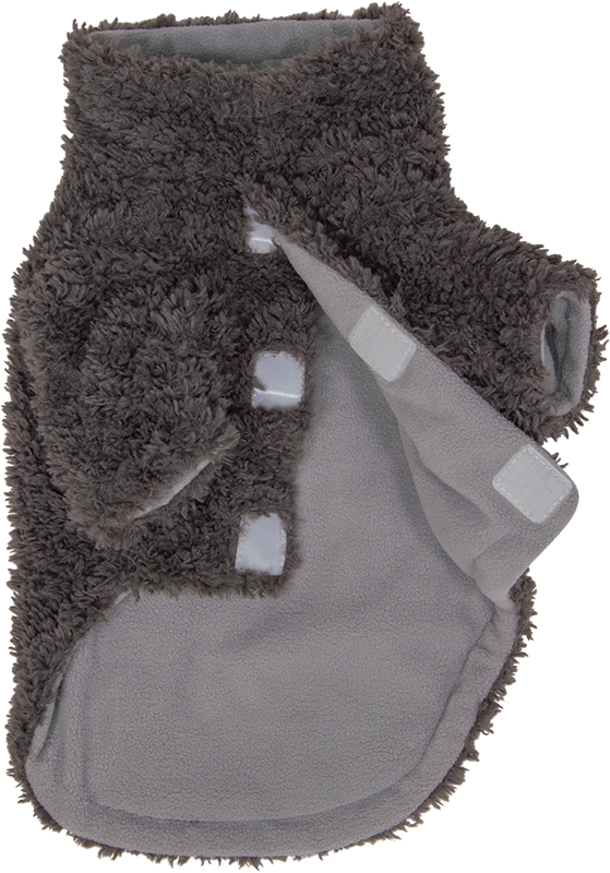 Animal Boulevard Hundepullover Outerwear Curlplush grau - 7 Größen