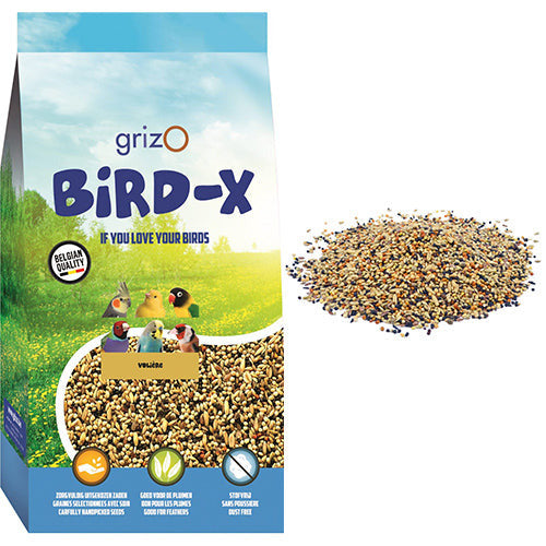 Vogelvoer Bird-X Volieremengeling 1 - 5 - 20 kg