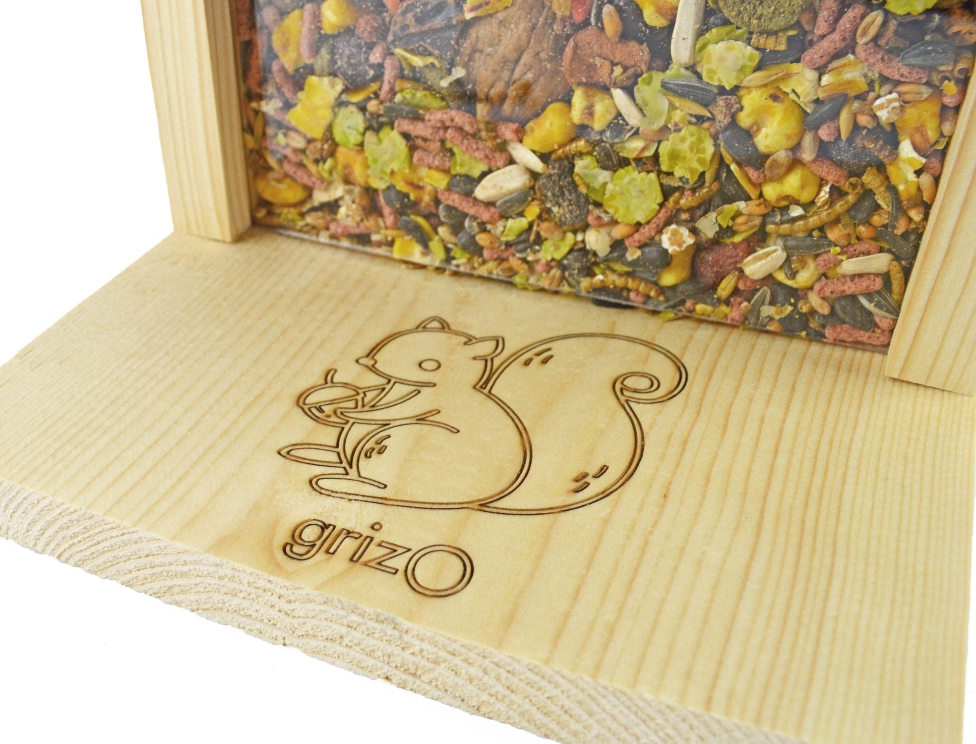 Voederhuis nova voor eekhoorns 19 x 21 x 24 cm