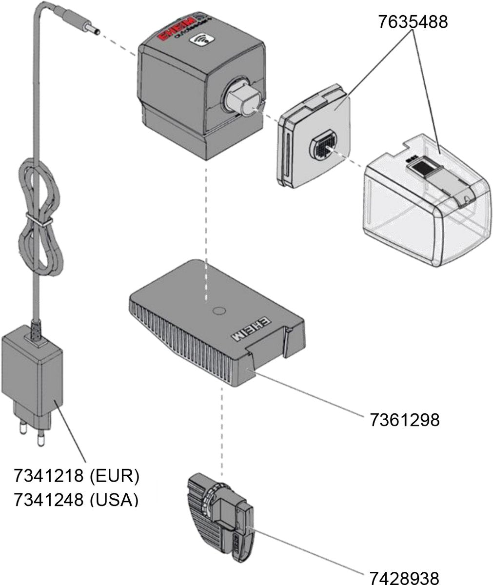 Eheim Autofeeder+ - Voederautomaat - 3 Watt Wifi