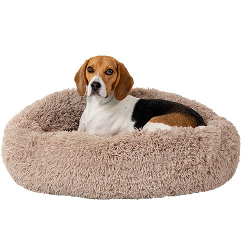 Jack and Vanilla Bubble donut pluche mand 3 maten en kleuren
