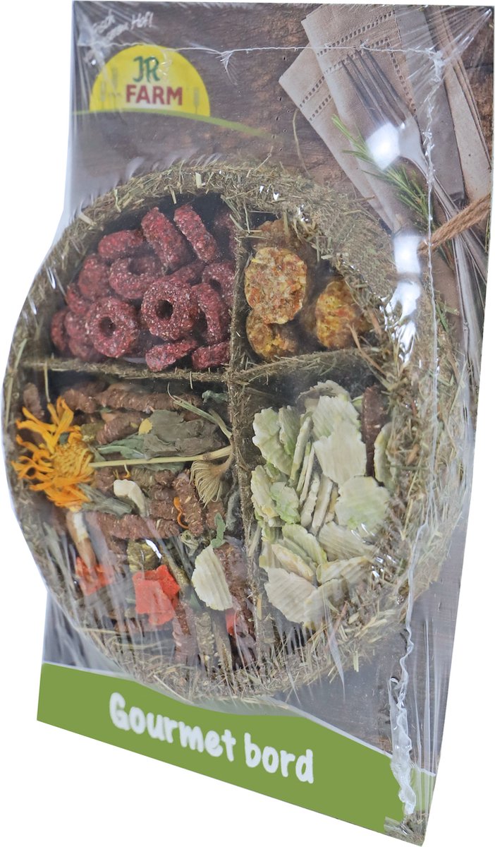 JR Farm Knaagdier Gourmet Bord - 100gr