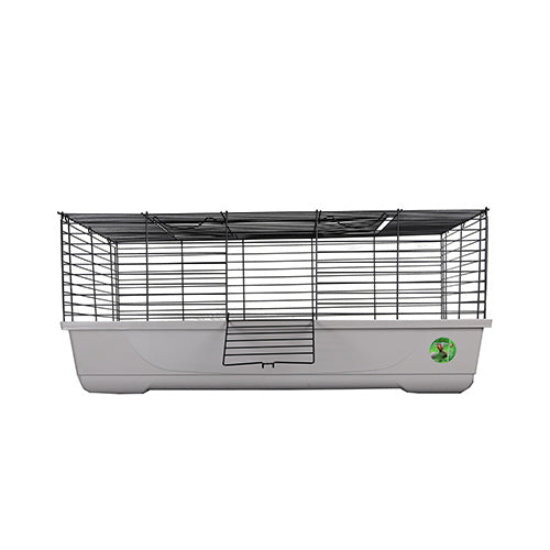 Boon konijnenkooi bunny 100 x 53 x 42 cm  grijs/zwart