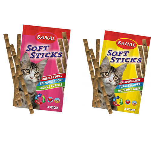 Sanal kat soft sticks per 5 pakjes
