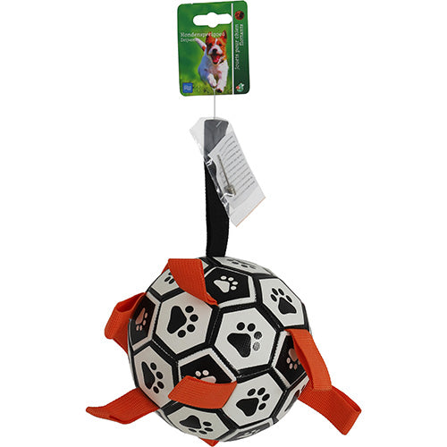 Apporteerspeelgoed flappenbal met handvat - 3 maten