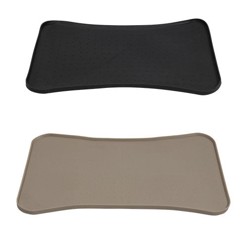 Jack and Vanilla rubberen mat zwart - beige