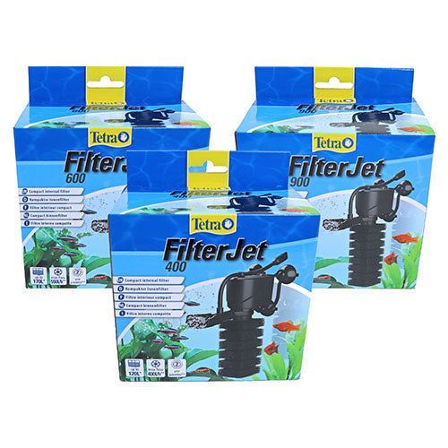 Tetra FilterJet Compacte Binnenfilter - Verkrijgbaar in 400 600 en 900 L/H
