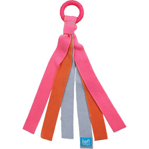 Lief! girls speelgoed ring met fleece 35 cm