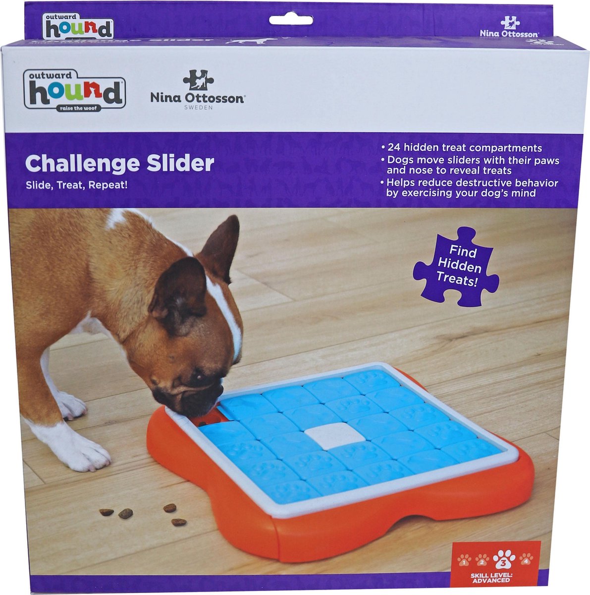 Nina Ottosson - Challenge Slider Oranje Blauw