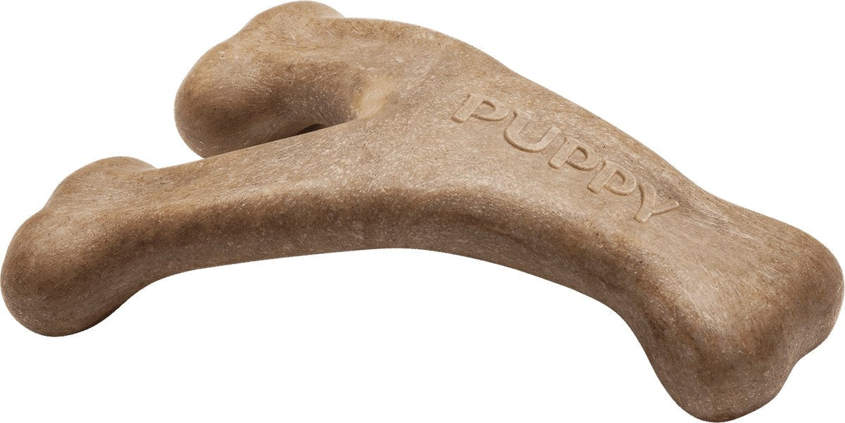 BENEBONE Puppy Pack (Dental Chew + Wishbone) Kauwspeelgoed - Nylon - XS - Set van 2 stuks