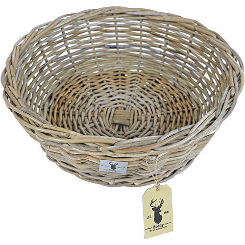 Boony ‘Est 1941’ rotan slaapmand rond, 48 cm
