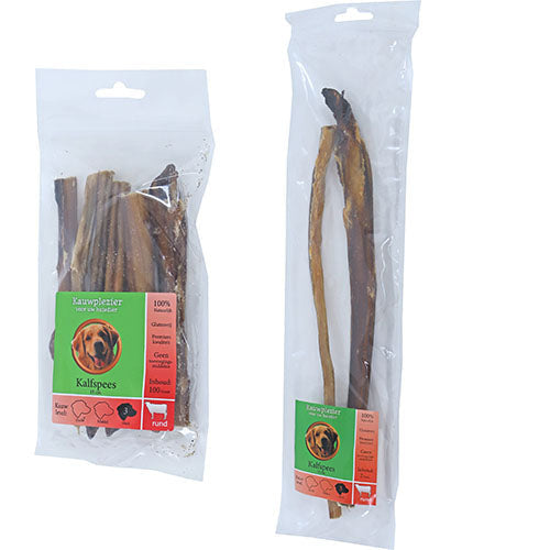Natuurlijke Hondensnack Rund - Kalfspezen in 15 cm en 35 cm