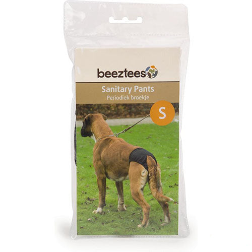 Beeztees Periodenhose - Hund - Schwarz - S - 38-45 cm