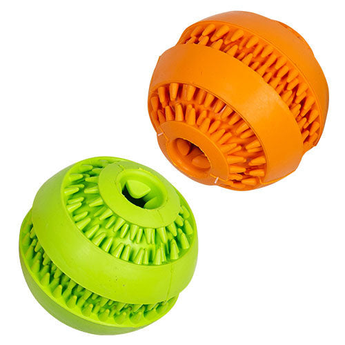 JV RUBBER TOYS Traktatiebal Groen-Ø8x7,6cm