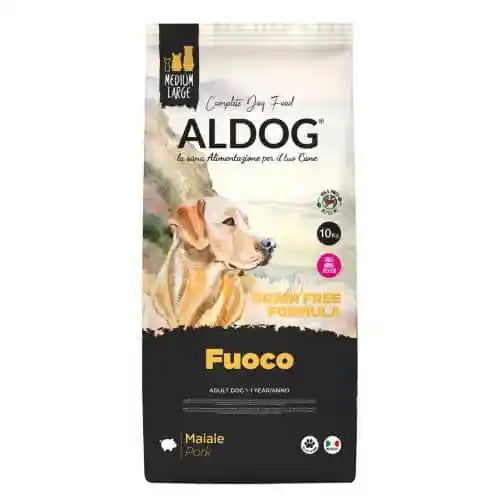 Aldog Hundefutter Fuoco - Schwein - M/L