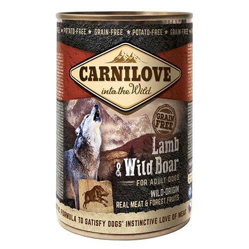 Carnilove dogs voer in blik 400 gram - 4 smaken