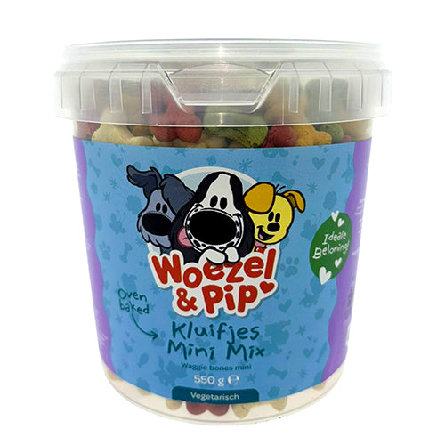 Woezel & Pip Kau-Min-Mix-Kekse im 550-Gramm-Glas