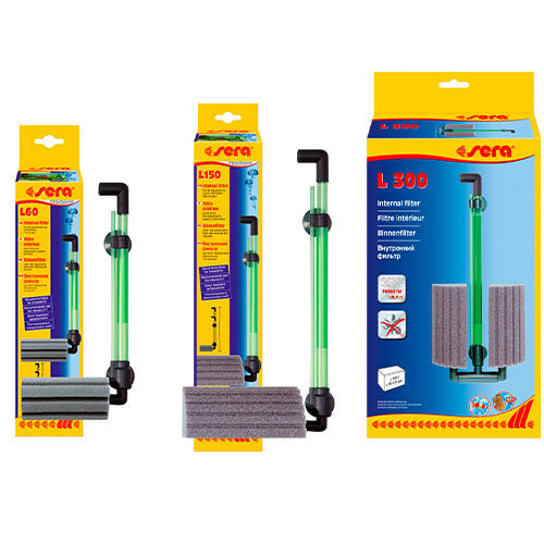 sera Binnenfilter op lucht aangedreven 60 - 150 - 300