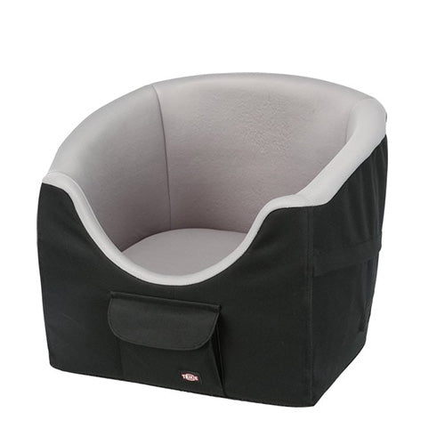 Trixie Autostoel, 45 × 39 × 42 cm, zwart/grijs