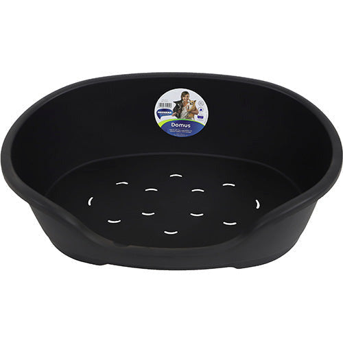 Moderna Domus Plastic Hondenmanden - Zwart of Grijs - 4 Maten