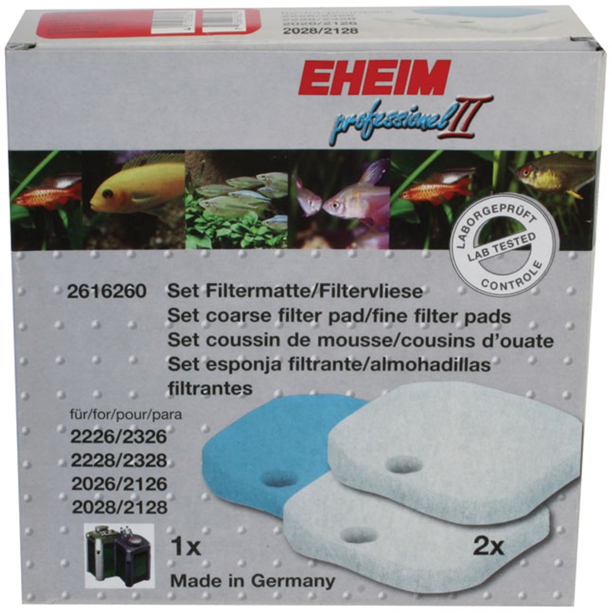 Eheim experience doos 2x filtervlies en 1 spons
