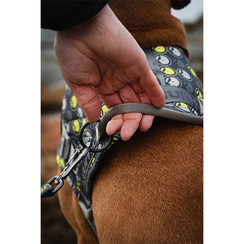 Hurtta Go Harness Hundegeschirr – Sturmgrau – Erhältlich in 5 Größen