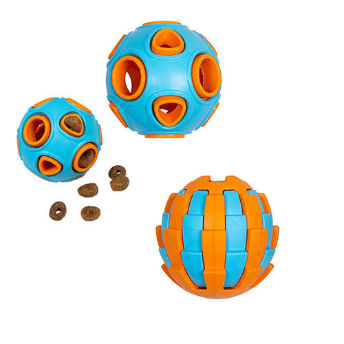 Jack and Vanilla traktatiebal blauw - oranje