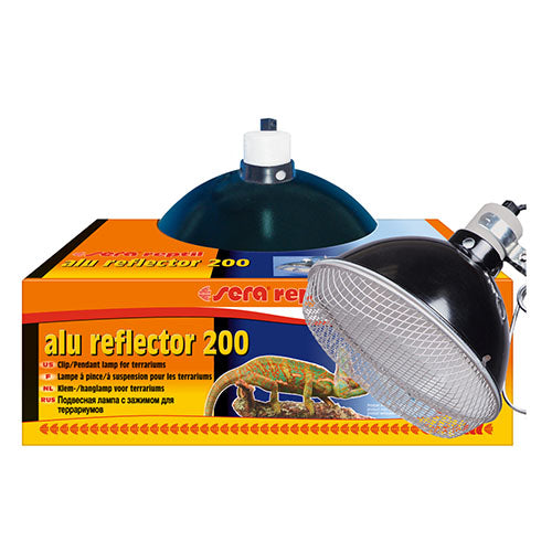 sera reptiel aluminium relfector lamp