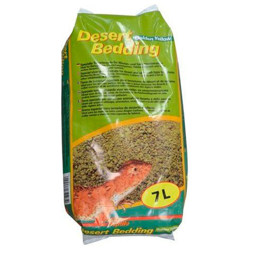Lucky Reptile Desert Bedding golden yellow