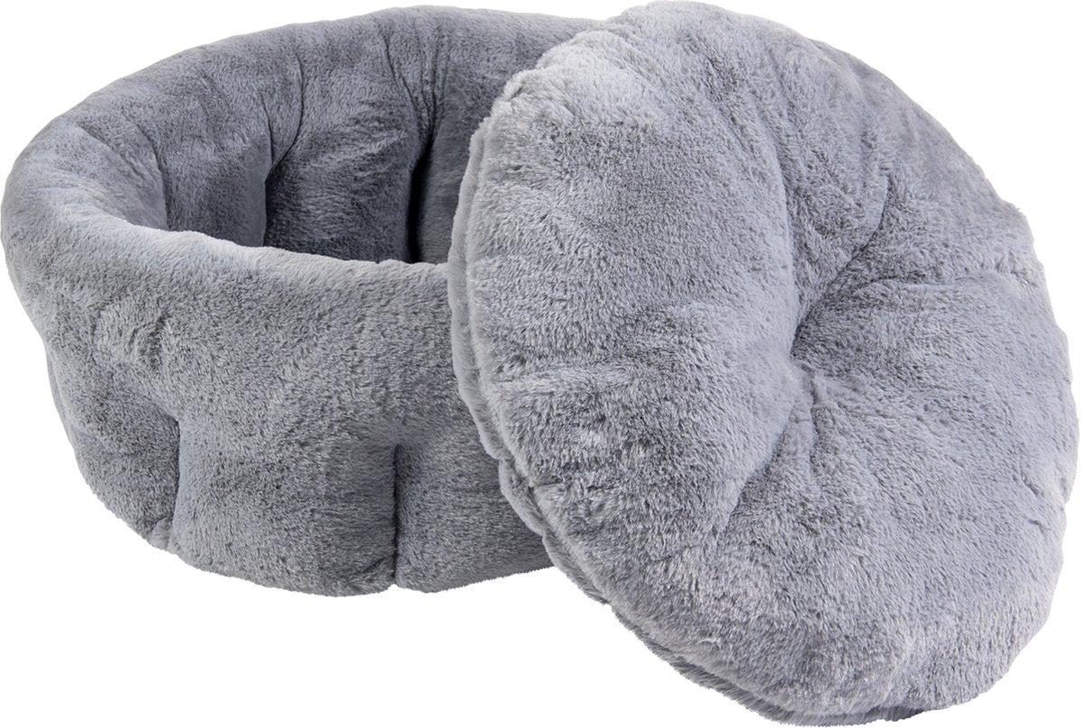 Jack And Vanilla - Körbe - Softy High Basket - Hellgrau - S - 50 x 50 x 20 cm