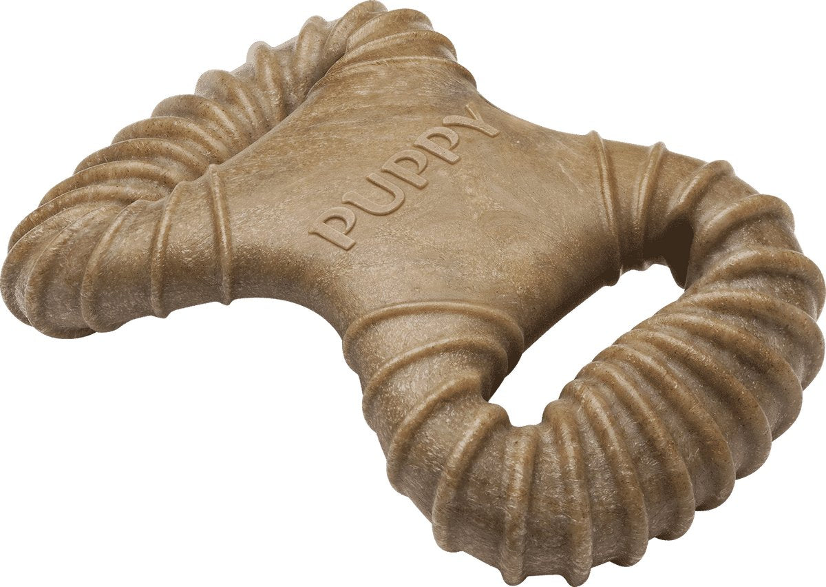 BENEBONE Puppy Pack (Dental Chew + Wishbone) Kauwspeelgoed - Nylon - XS - Set van 2 stuks