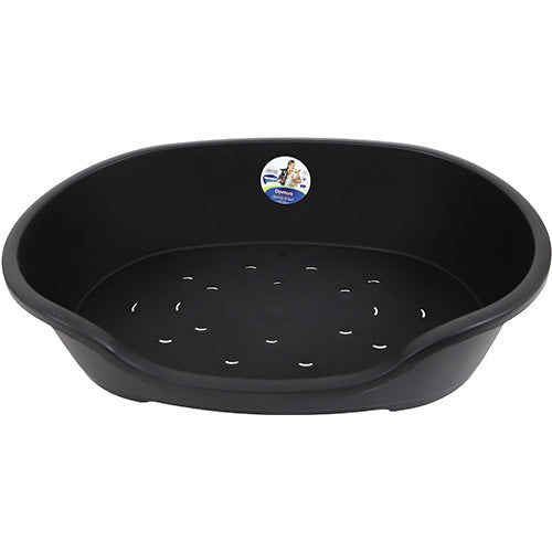 Moderna Domus Plastic Hondenmanden - Zwart of Grijs - 4 Maten