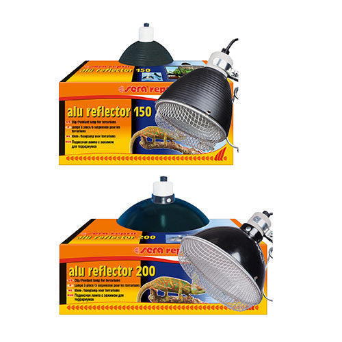 sera reptiel aluminium relfector lamp