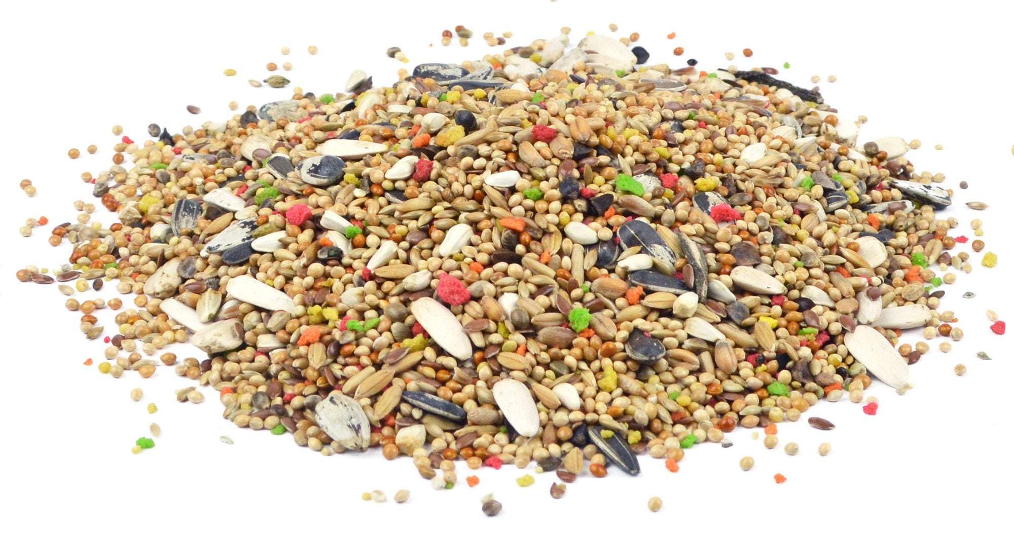 Vogelvoer Bird-X Grote parkiet mengeling met fruit 1 - 5 - 20 kg