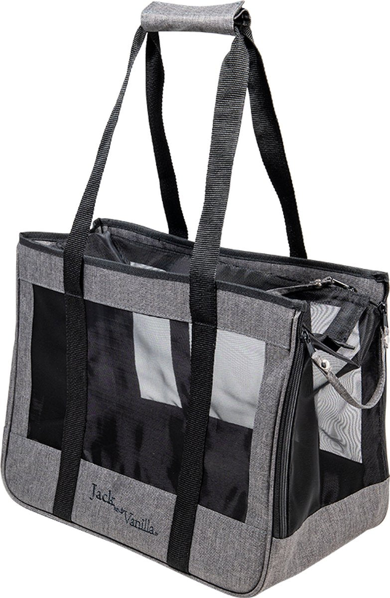 Jack And Vanilla - Draagtassen - Travel Draagtas - Grijs/zwart - L