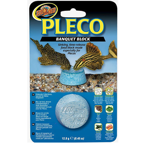 Pleco Banquet Block für Grundfische